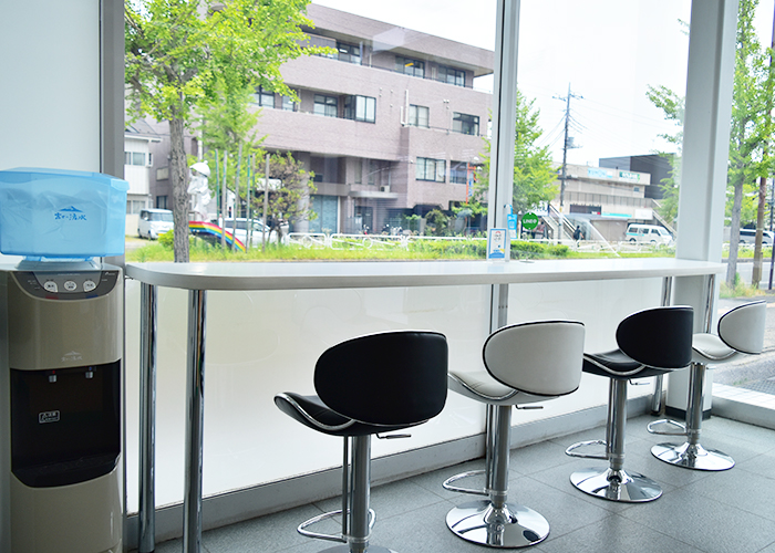 トヨタレンタリース千葉 五井駅前店 店内ウォーターサーバー